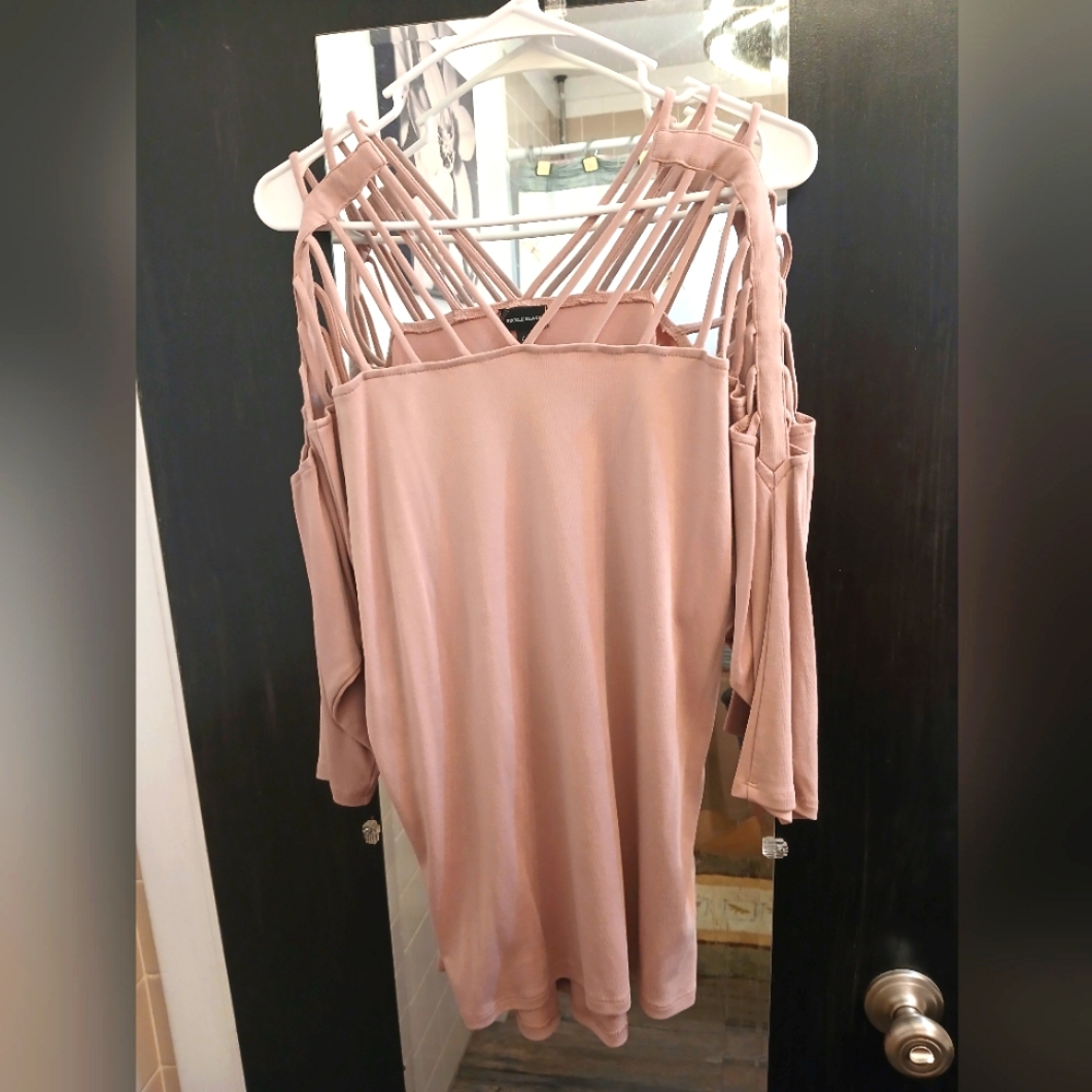 Buckle Black Blouse